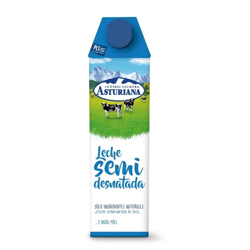 Leche entera en cartón