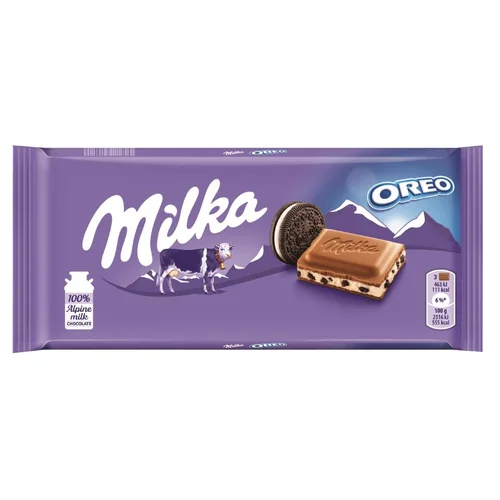 Chocolate blanco relleno de galleta