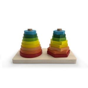 Imagen de NATURE Joc  Apilable Torres de fusta