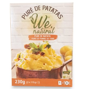 WE NATURAL Puré de patates