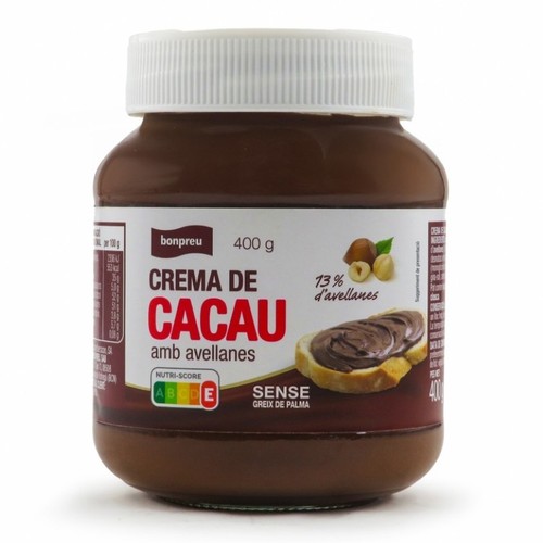 BONPREU Crema de cacau amb avellanes