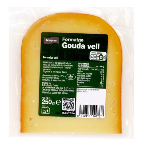 BONPREU Formatge Gouda vell