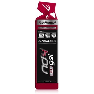 Imagen de INFISPORT Gel energètic amb cafeïna amb gust de fruits del bosc ND4