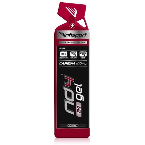 INFISPORT Gel energètic amb cafeïna amb gust de fruits del bosc ND4