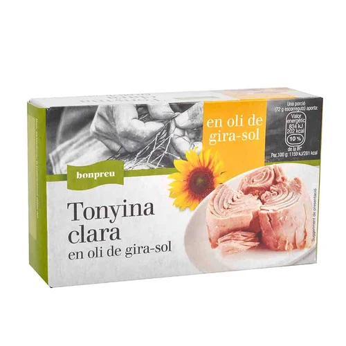 BONPREU Caballa del sur con aceite de girasol
