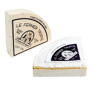Imagen de FERMIER Formatge brie amb tòfona al tall en porció