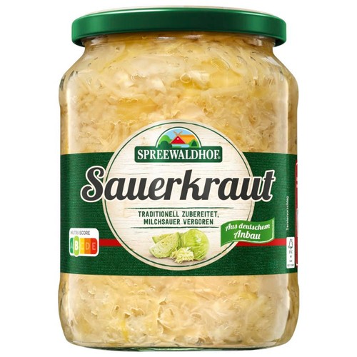 SPREEWALDHOF Xucrut de col blanca