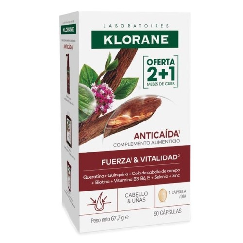 KLORANE Tractament anticaiguda força i vitalitat