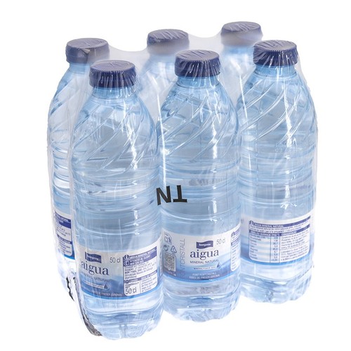 BONPREU Aigua mineral natural 6 x 50 cl