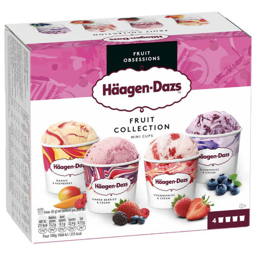 HAAGEN-DAZS Gelat Fruit Collection