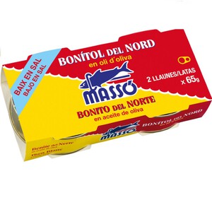 Imagen de MASSO Bonítol baix en sal