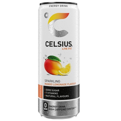 CELSIUS Refresc energètic mango i llimona en lata