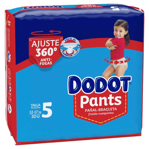 DODOT PANTS Bolquers calceta T5 (12-17 kg)