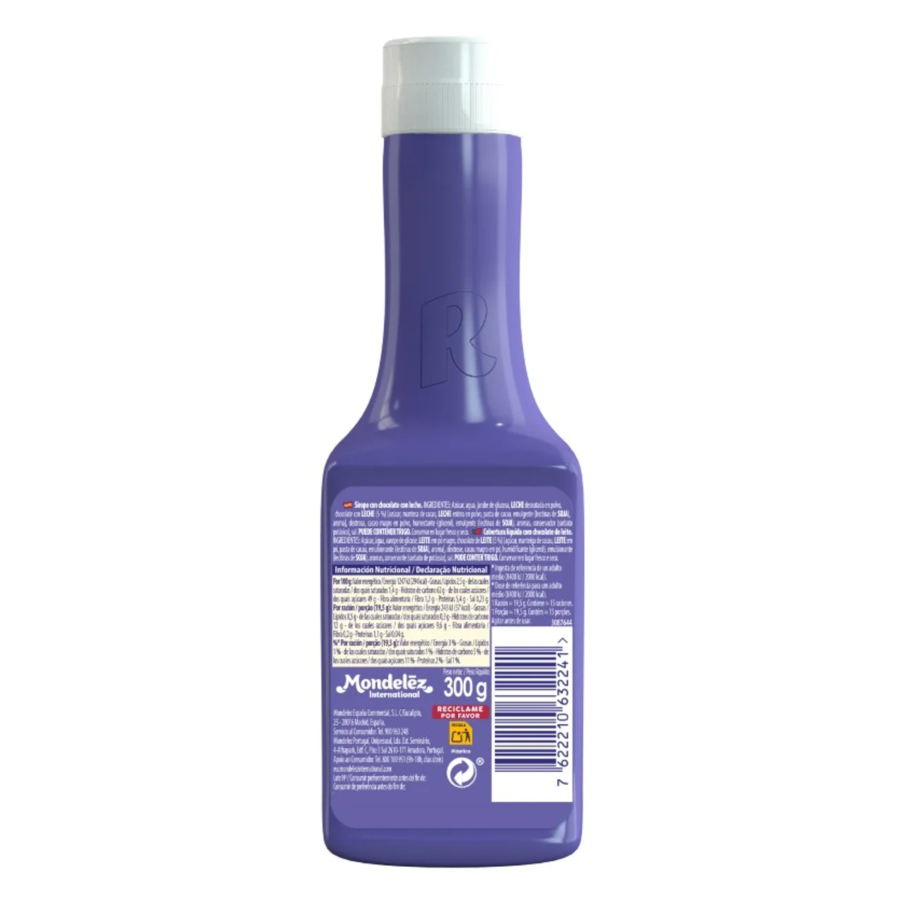 Sirope de chocolate con leche