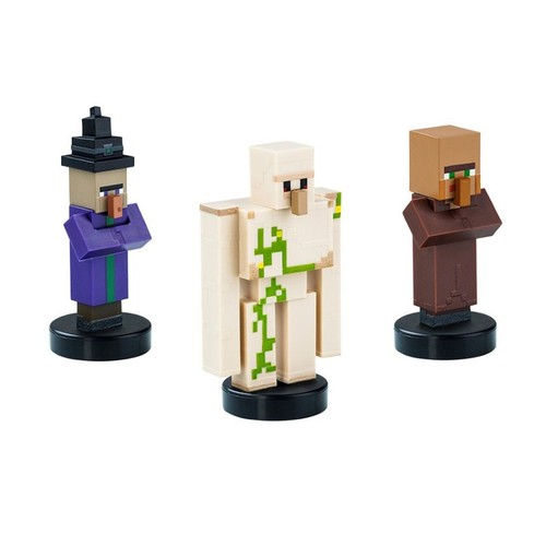 MINECRAFT Pack de 3 figures