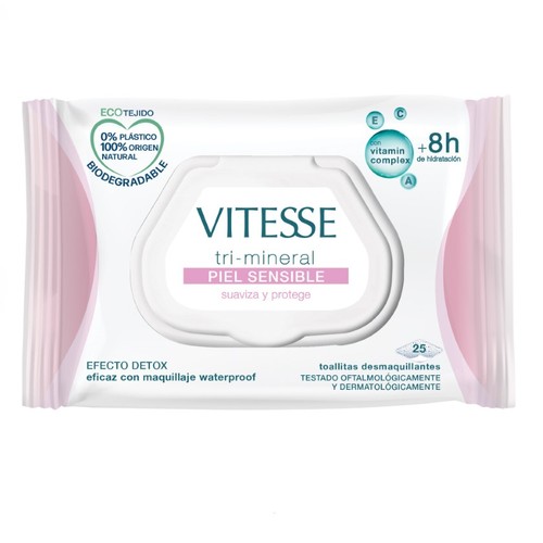 VITESSE Tovalloletes desmaquilladores