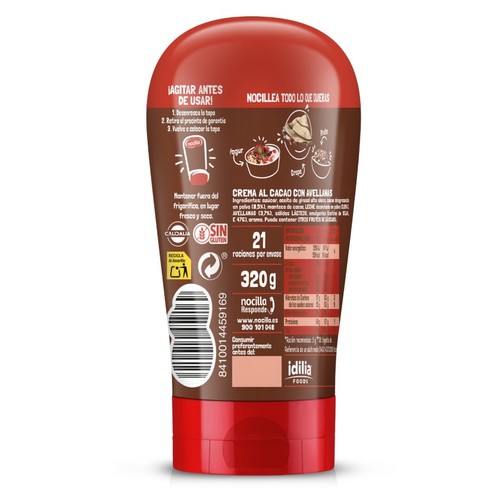 NOCILLA Crema de xocolata amb avellanes