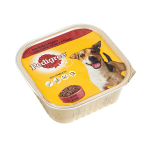 PEDIGREE Comida en paté con buey para perros 0.3kg