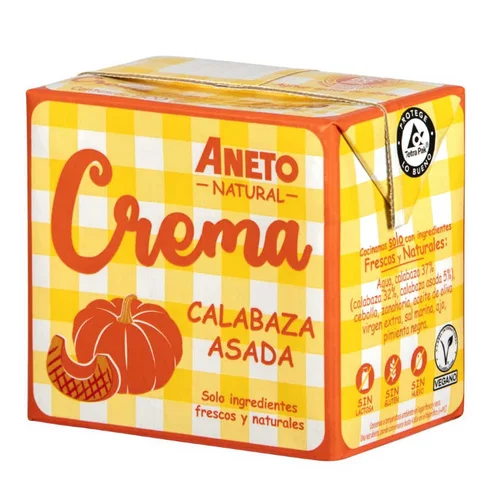 Crema de gamba y rape