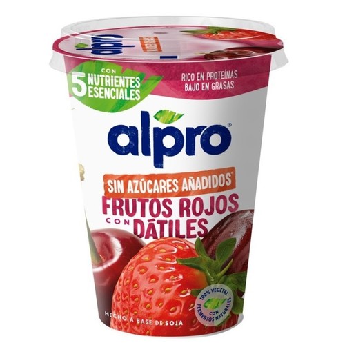 ALPRO Producte vegetal de soja i fruites del bosc