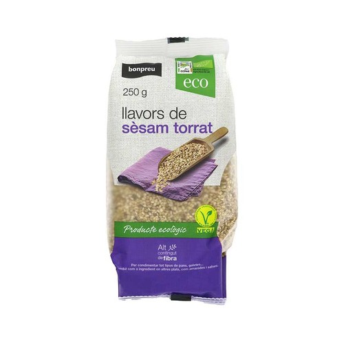 BONPREU Llavors de sèsam torrat ecològic