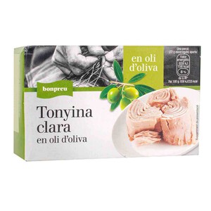 BONPREU Tonyina clara en oli d'oliva