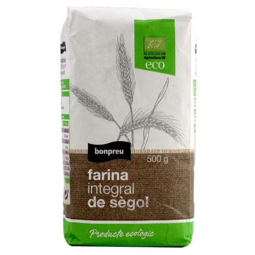 BONPREU Farina integral de sègol ecològica
