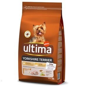 ULTIMA Comida con pollo para perros Yorkshire Terrier 1.5kg