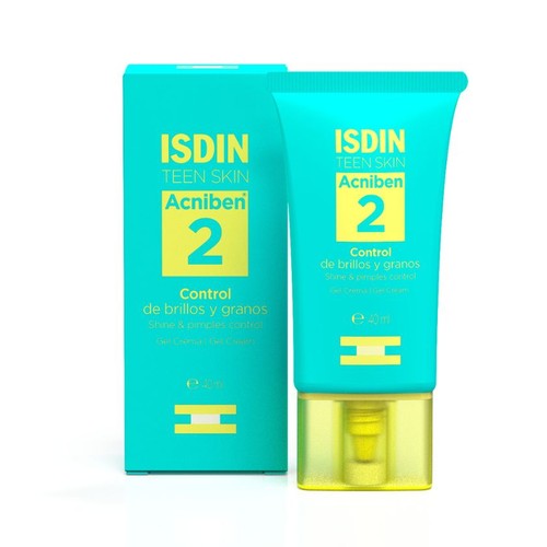 ISDIN Crema facial pel control de brillantors i grans Acniben