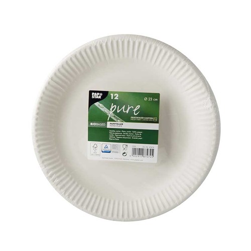 PURE Plats blancs de 23 cm