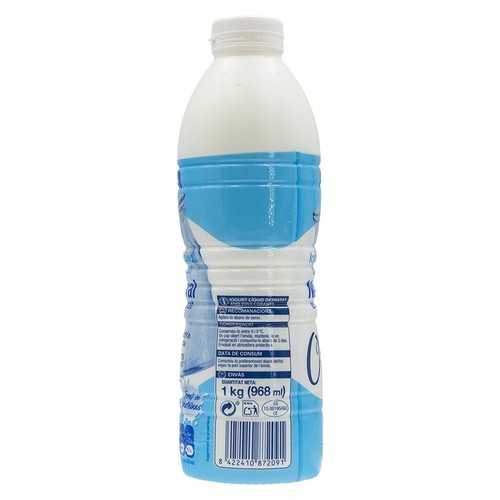 BONPREU Iogurt líquid desnatat natural edulcorat 0 %
