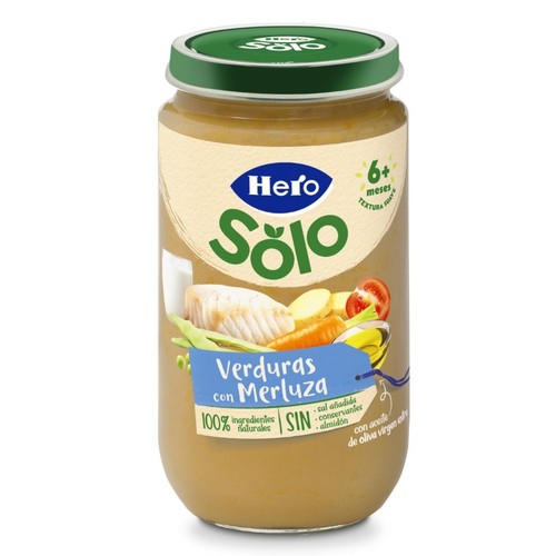 HERO BABY Potet de verduretes amb lluç
