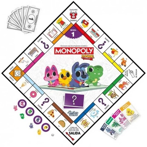 HASBRO Joc de taula monopoly jr
