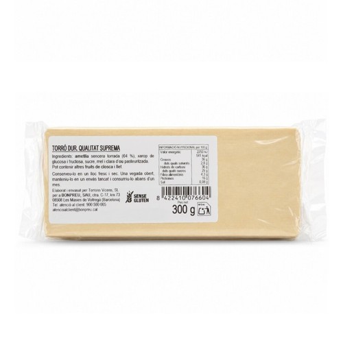BONPREU Torró artesà dur