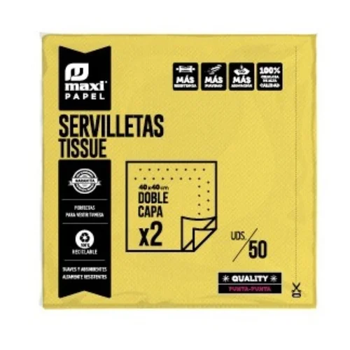 Servilletas de papel 40x40 cm Lavanda