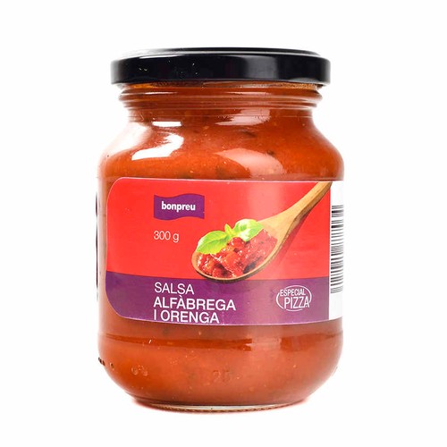 BONPREU Salsa alfàbrega i orenga
