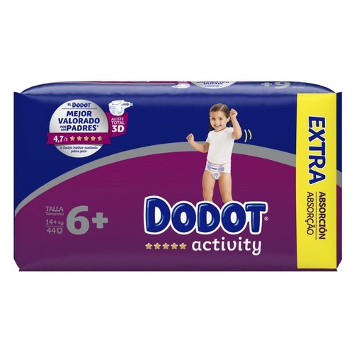 DODOT ACTIVITY Bolquers T6 (+14 kg)