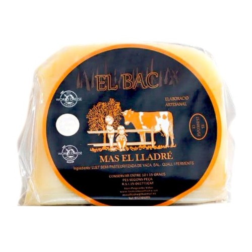 MAS EL LLADRÉ Formatge ELBAC de vaca curat