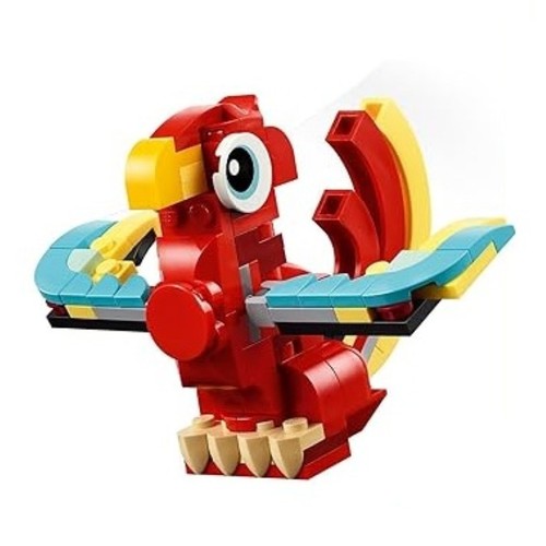 LEGO Set Creator Drac vermell 3en1