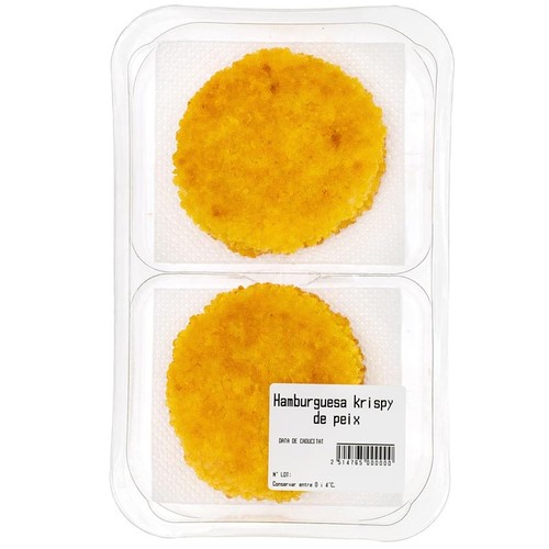  Hamburguesa de peix krispy