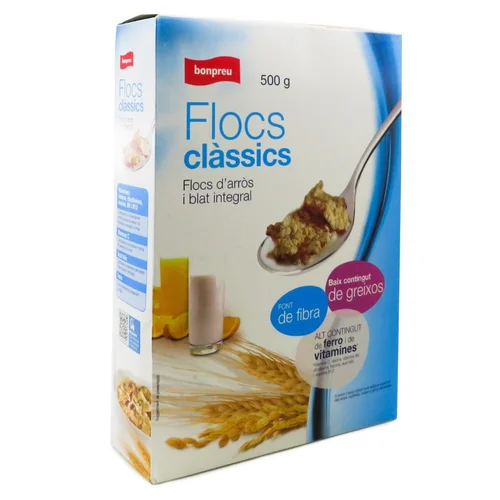 BONPREU Galletas integrales con avena y trigo