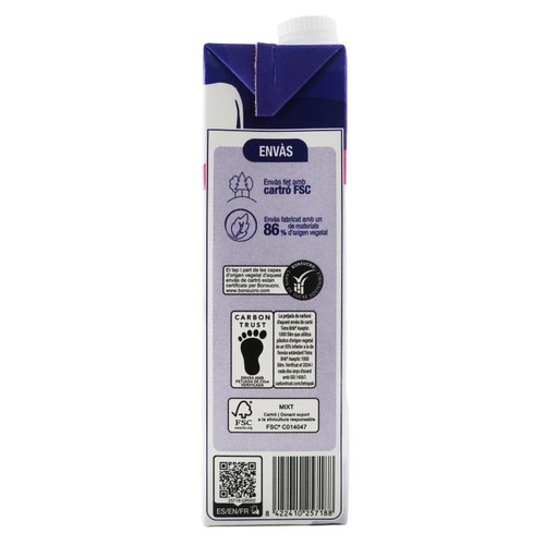 BONPREU Llet desnatada UHT sense lactosa