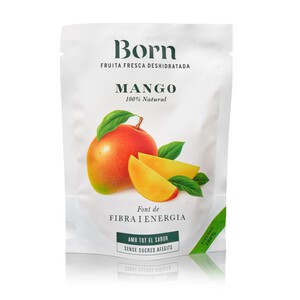 BORN Snacks de mango deshidratat ecològic
