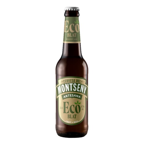 MONTSENY Cervesa artesana de blat ecològica en ampolla