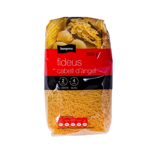 BONPREU Fideos gruesos