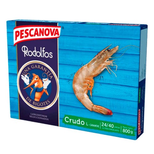 PESCANOVA Llagostí cru Vannamei 24/40