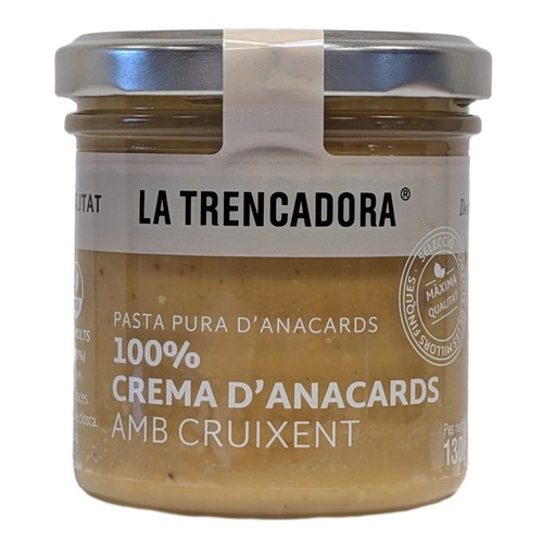 TRENCADORA Crema d'anacard amb cruixent Km0
