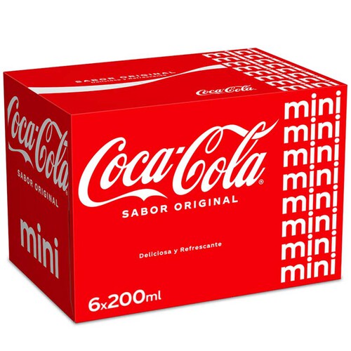 COCA-COLA Refresc de cola mini en llauna