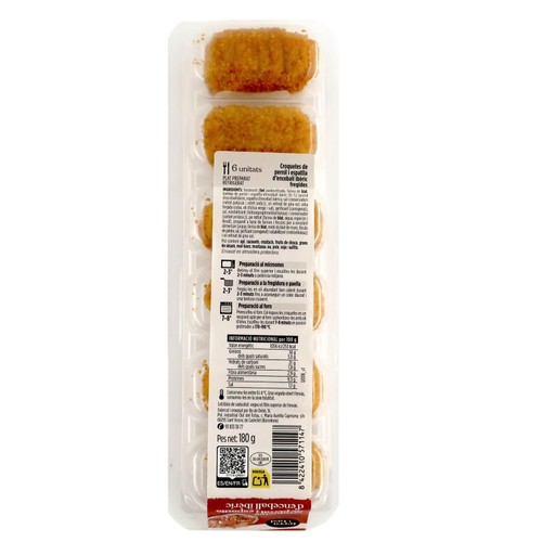TERRA I TAST Croquetes de pernil i espatlla d'enceball ibèric