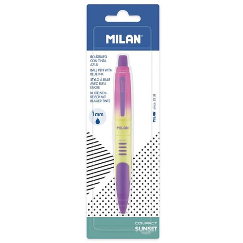 MILAN Bolígraf blau Sunset